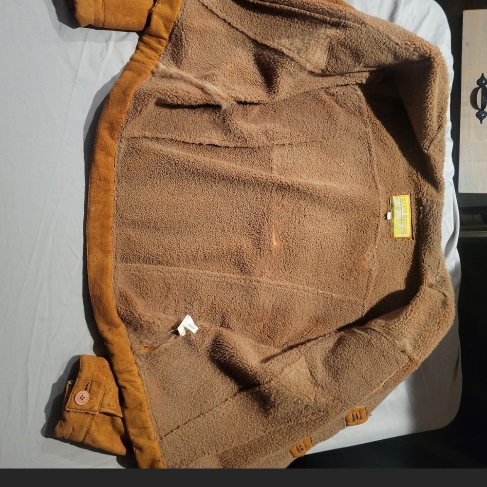 Bomb Boogie  Suede Bomber Jacket - Picture 3 of 14